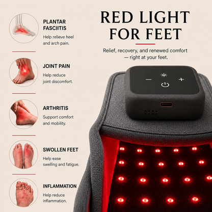 Theraglow™ Red Light Slippers