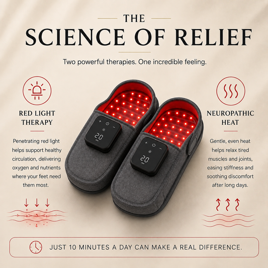 Theraglow™ Red Light Slippers