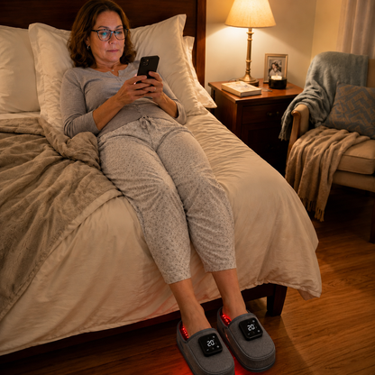 Theraglow™ Red Light Slippers